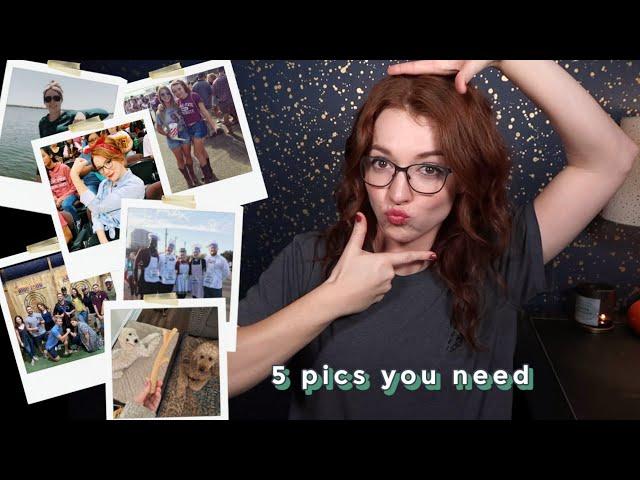 5 MUST-HAVE pictures to add to your dating profile!