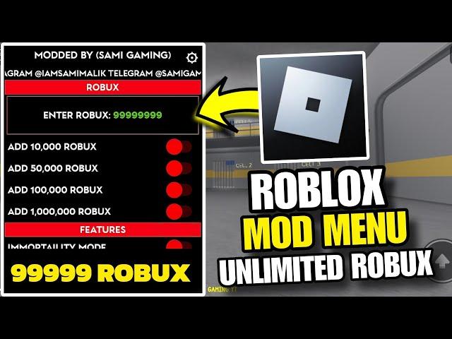 Roblox MOD MENU APK - Unlimited Robux & VIP Features with Roblox Mod Menu 2024