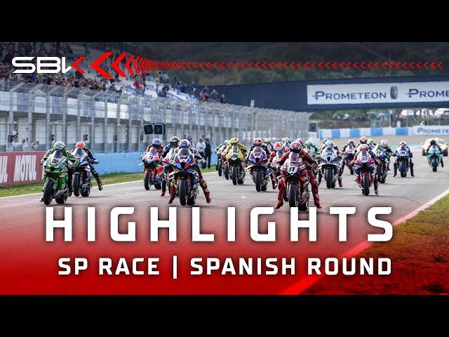 FULL HIGHLIGHTS: Superpole Race at Jerez  | 2024 #SpanishWorldSBK 