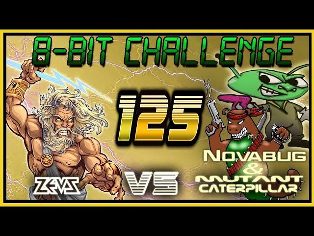 8-Bit Challenge #125: The Pyramid (ZX) + ? (Zeusdaz vs Novabug & Mutant Caterpillar)