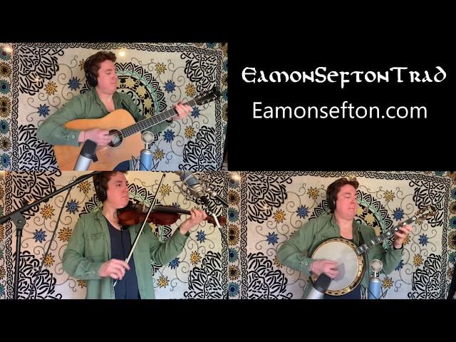 Eamon Sefton - The Cat's Meow (Banjo/Fiddle/Guitar) Irish Tune