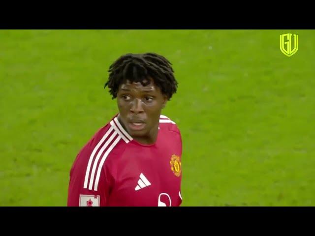 Patrick Dorgu  AMAZING Debut for man united vs Leicester