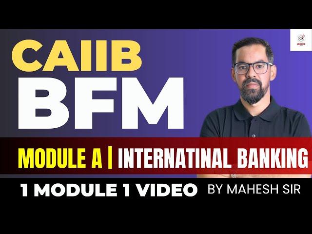 CAIIB BFM Marathon Session | BFM Module A | All Units in one video | CAIIB BFM Concept Classes