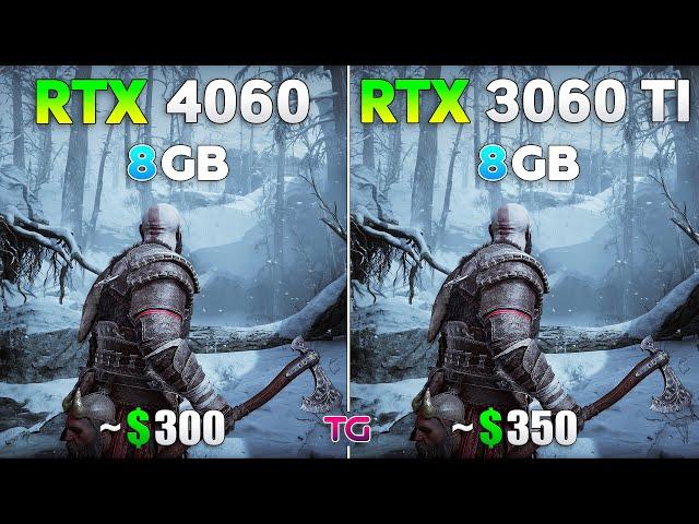 RTX 4060 vs RTX 3060 Ti - Test in New Games 2024