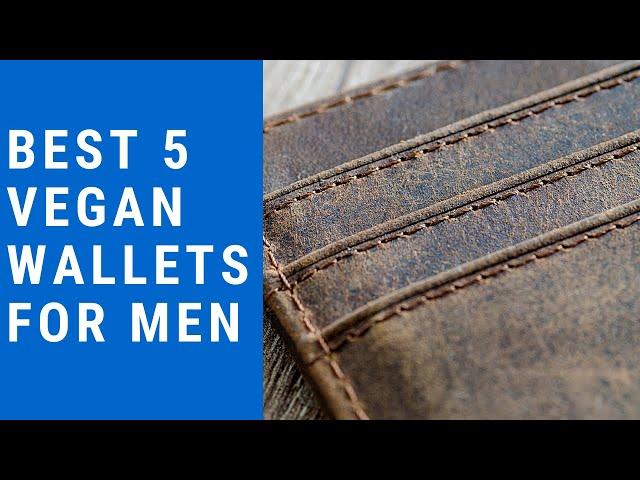 Best 5 Vegan Wallets for Men