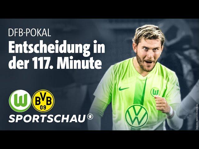 VfL Wolfsburg - Borussia Dortmund Highlights DFB-Pokal, 2. Runde | Sportschau Fußball