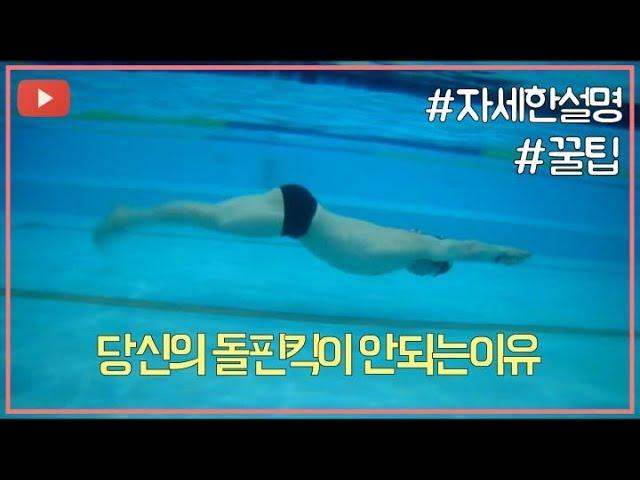 당신의 돌핀킥이 안되는 이유(자세한설명, 꿀팁)