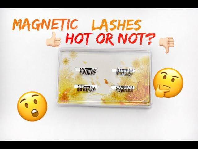 Magnetic False Lashes | Review & Demo | Hot or Not? | Ingrida G