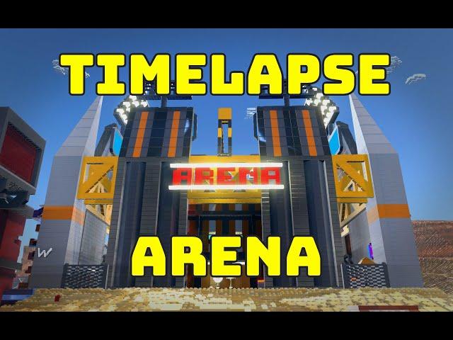 Let's Build a Fighting Arena for Cyberpunk City [Free Download, Timelapse]