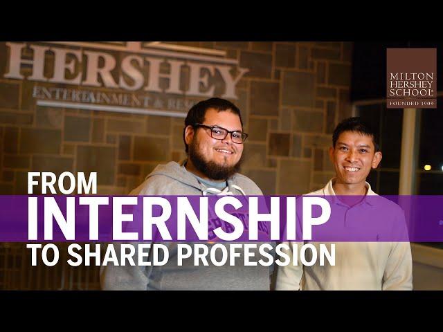 MHS Staff, Alumnus Give Back Through Mentor-Mentee Relationship—Milton Hershey School