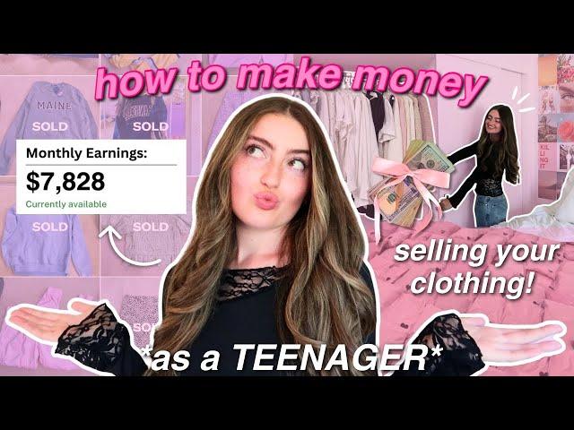 how to make money FAST as a TEEN on Depop & Poshmark! easy & FAST for age 12,13,14,15,16* (PART 5)