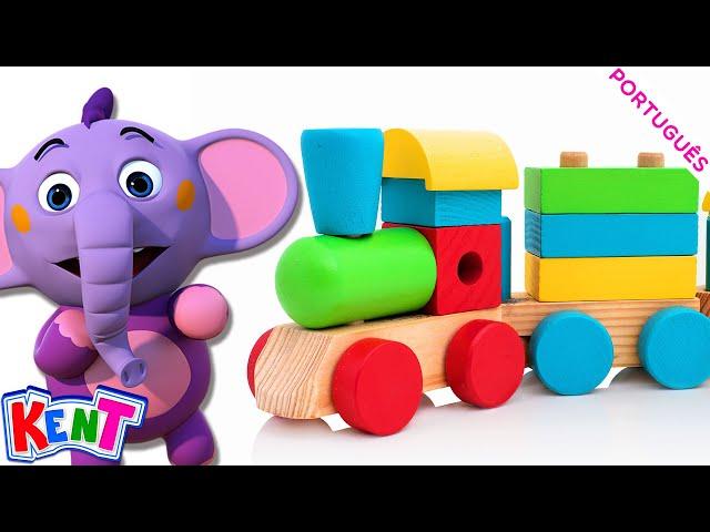 Kent o Elefante | Aprender Formas | Desenhos Animados