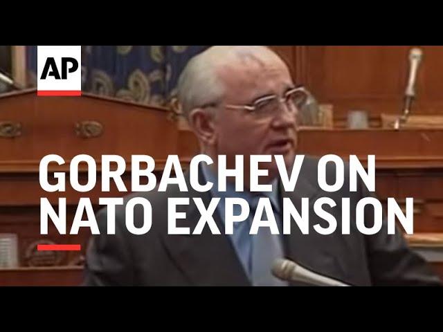 Russia - Gorbachev comments on NATO expansion