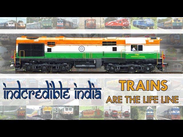 TRAINS are the LIFE Line : INCREDIBLE Indian Railways