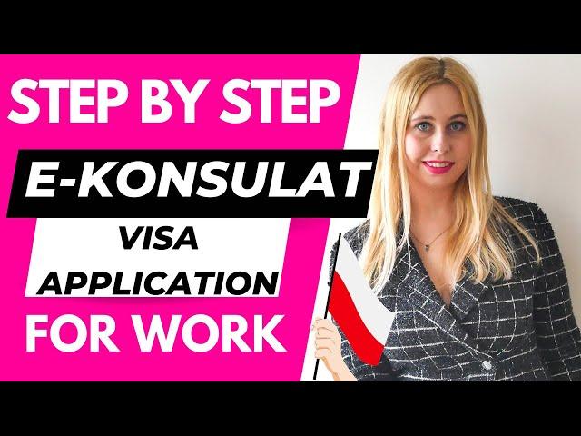 E-konsulat how to fill preliminary visa application and visa application 2023 ! Migrate to Europe