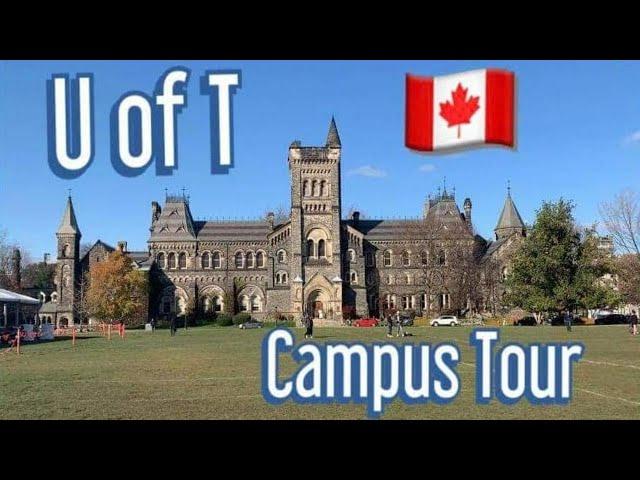 UNIVERSITY OF TORONTO TOUR WITH A CURRENT U of T STUDENT (St. George)