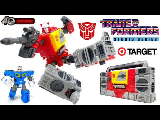 LAZY! Transformers Studio Series 86 TARGET EXCLUSIVE Voyager Class AUTOBOT BLASTER & EJECT REVIEW