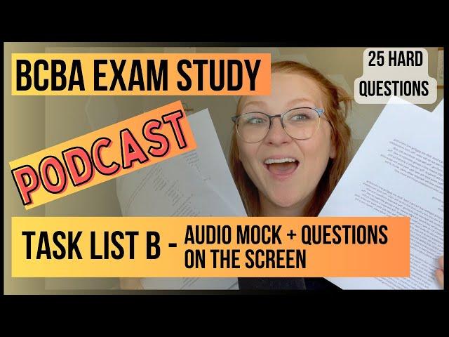 Study BCBA Exam | Basic Concepts MINI MOCK | Can you get them all right?