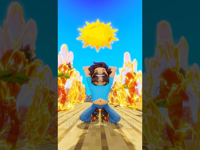 I'm a STEVE  Minecraft Movie | PK XD Meme #funny #memes #animation #pkxd #shorts