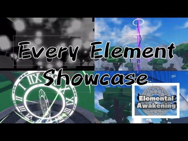 Every Element Showcase | Elemental Awakening