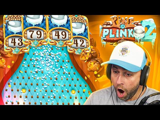 I did MAX BET BONUS BUYS on PINE of PLINKO 2!! MAX STAGE PLEASE!! (Bonus Buys)