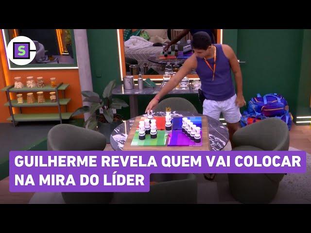 BBB 25: Guilherme DEFINE ALVOS e revela quem está Na Mira do Líder para ser indicado ao Paredão