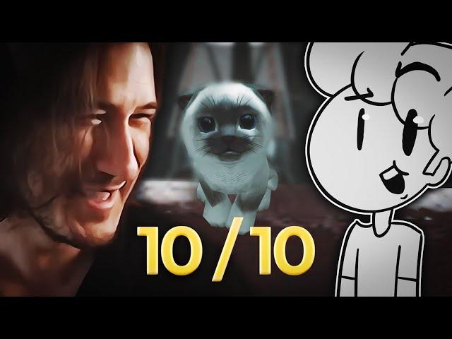 Reacting to Markiplier playing my IRON LUNG & FNAF-inspired game