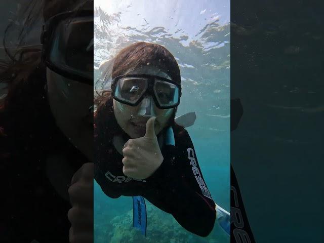 you loook hapier now!  #freediver #freediveindonesia  #freedivelife