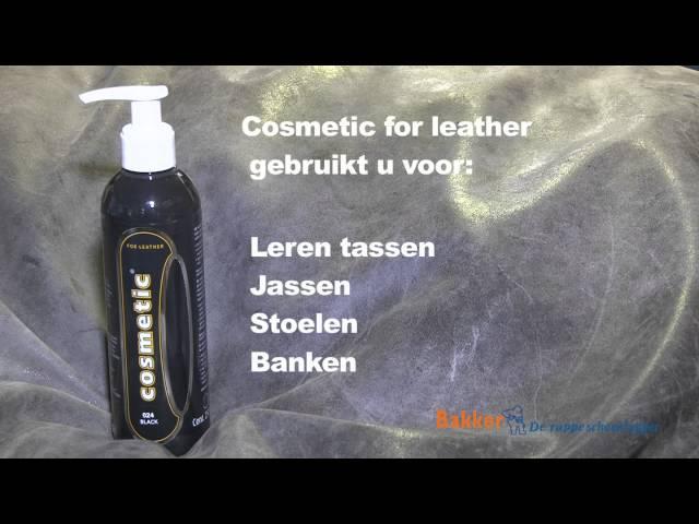 Instructievideo: al uw leer herstellen met Cosmetic