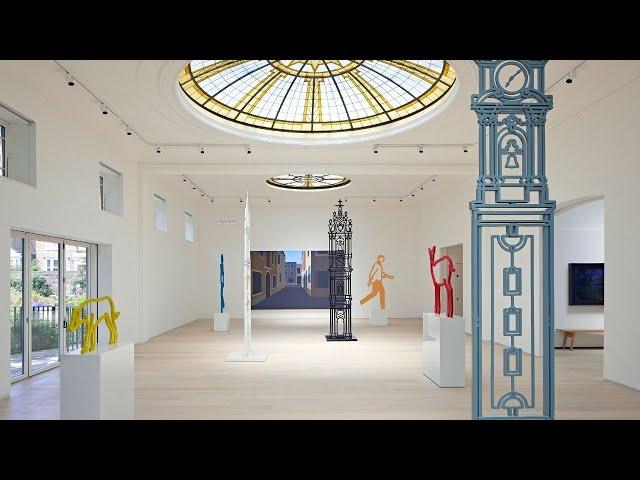 Julian Opie opens at Pitzhanger Manor & Gallery: BBC London