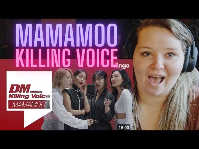 FIRST REACTION TO MAMAMOO -  KILLING VOICE! ️