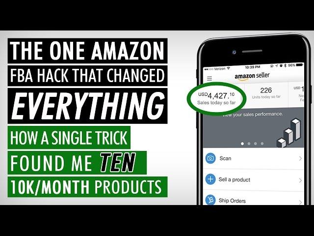  AMAZON FBA PRODUCT RESEARCH FOR BEGINNERS | $25K/MONTH PRODUCT IN MINUTES!