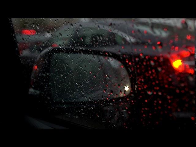 Roadtrip ambience | Rain, turn signals, windshield wipers | 2 hours