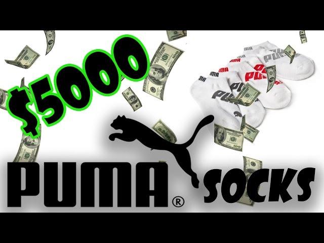 $5000 PUMA socks review