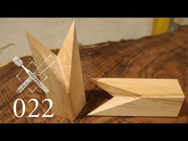 Joint Venture Ep. 22: Quadruple-faced halved rabbeted oblique scarf joint "sumi isuka tsugi"