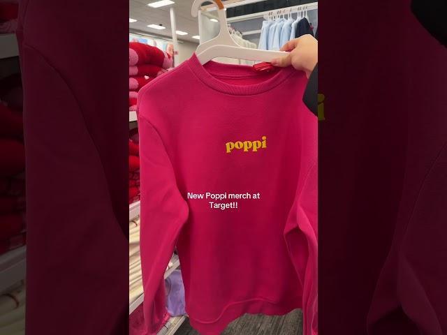 NEW POPPI MERCH AT TARGET!!  🩷