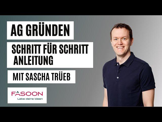 Aktiengesellschaft gründen - Schritt für Schritt Anleitung | Mach-dis-Ding.ch