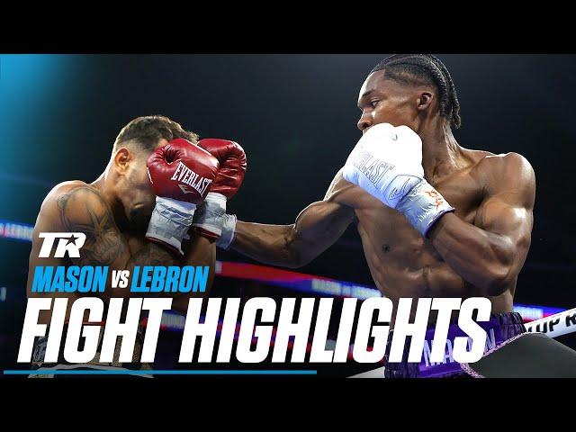 Abdullah Mason Delivers Sensational Stoppage In Newark | FIGHT HIGHLIGHTS