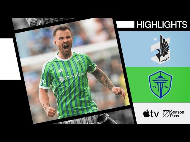 Minnesota United vs. Seattle Sounders FC | Full Match Highlights | August 24, 2024