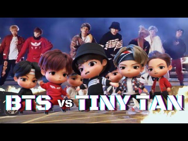 MIC DROP BTS VS TINY TAN COMPARISON