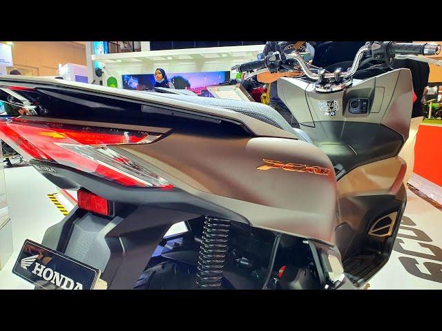 New 2025 Honda PCX 160 ABS in Ultimate Matte Brown - Most Popular Scooters in Details!