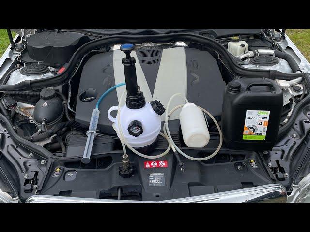 Mercedes W212 | Brake Fluid Replace / Flush Complete