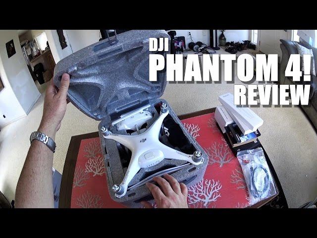 DJI PHANTOM 4 Review - Part 1 - [UnBox, Inspection & FPV/Long Range Flight Accessories]