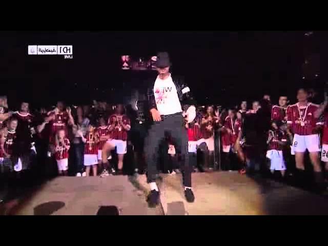 Prince Boateng Does the Moonwalk - Micheal Jackson V2! INCREDIBLE