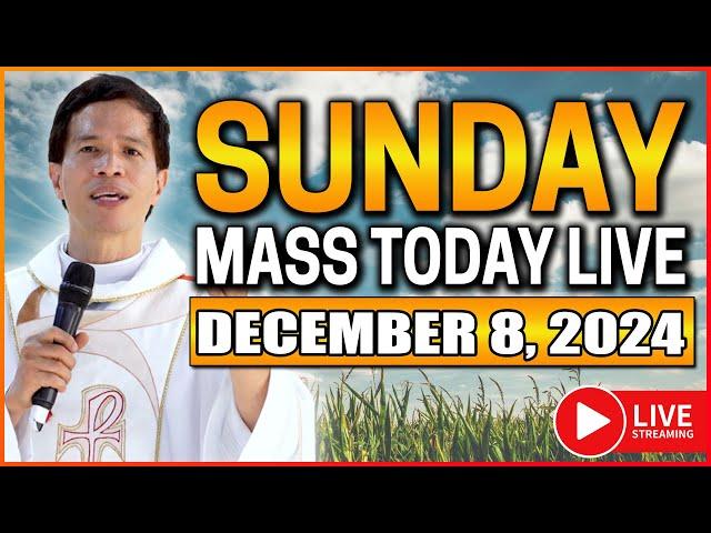 SUNDAY FILIPINO ONLINE LIVE MASS TODAY || DECEMBER 8, 2024 || FR. FIDEL ROURA