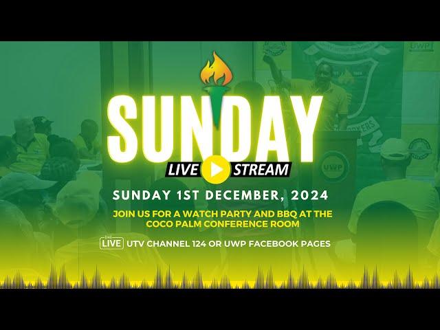 Sunday LIVE- December 1st 2024