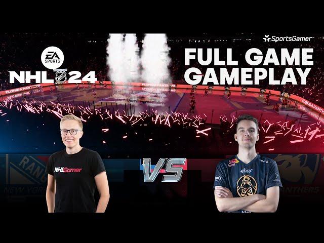 NHL 24: Full Game 4K Gameplay - Eki (FLA) vs Kenu (NYR) | Game: 1