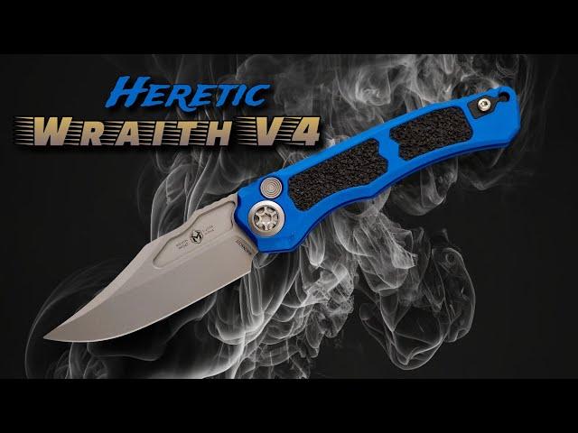 Full Sized NEW OTS Auto!  Heretic Wraith V4 Bowie Clip!