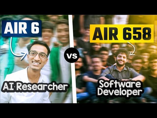 AIR 6 vs AIR 600 after 6 years of graduating IIT