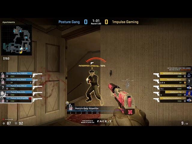 Great Pistol Ace Vs. 1mpulse Gaming | s2dtv's 100K Special Tournament